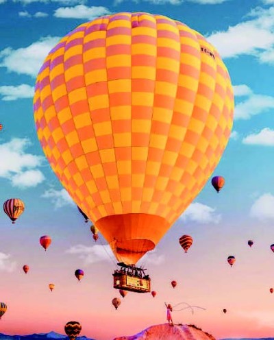 Hot air Balloon Riding