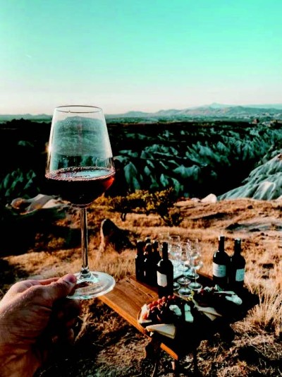 Kapadokya Gün Batımı ve Şarap Tadımı